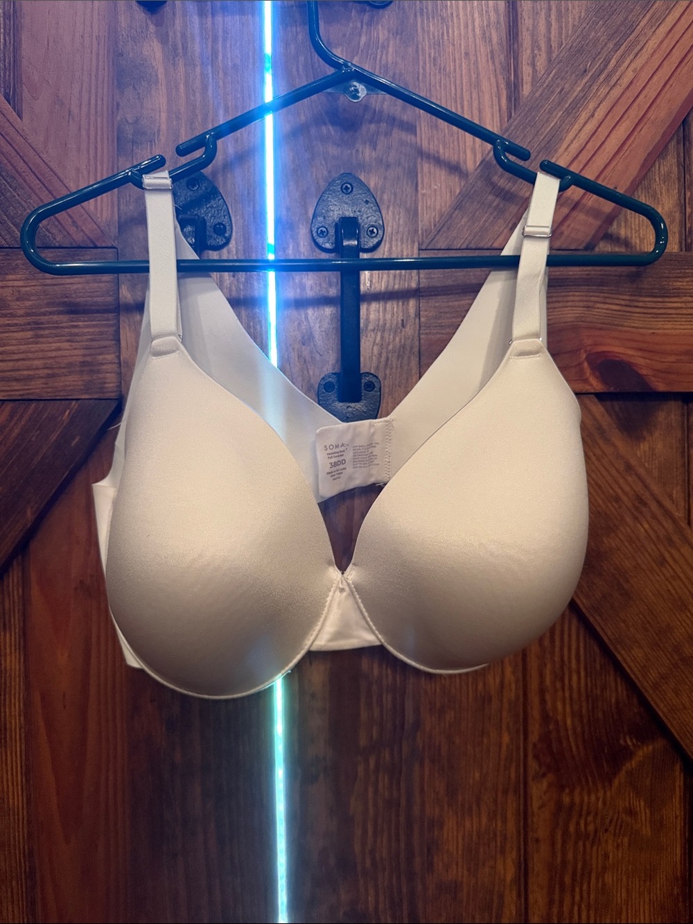 Soma Smooth  Bra in Ivory/Cream-Size 38DD
